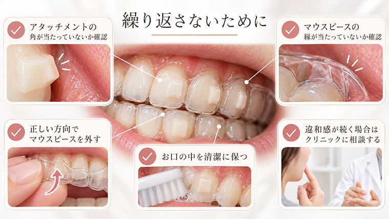 口内炎を繰り返さないために